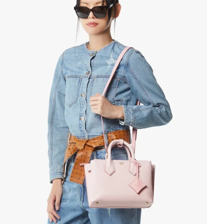 Milla Tote in Grained Leather Milla Tote in Grained Leather