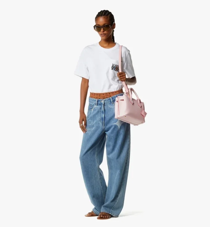 Milla Tote in Grained Leather Milla Tote in Grained Leather