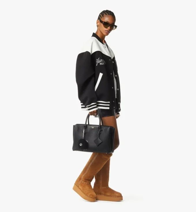Milla Tote in Grained Leather Milla Tote in Grained Leather