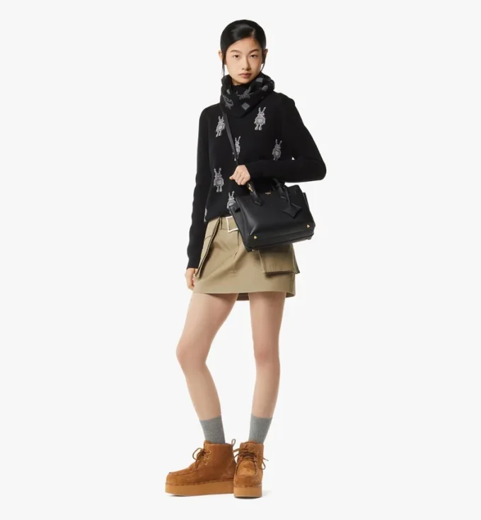 Milla Tote in Grained Leather Milla Tote in Grained Leather