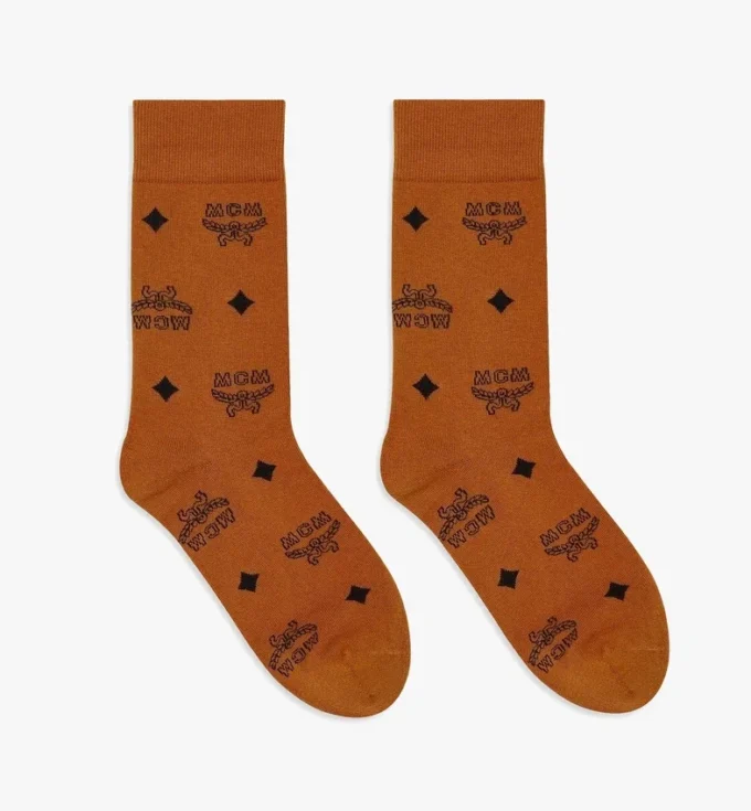 Monogram Knit Socks Monogram Knit Socks