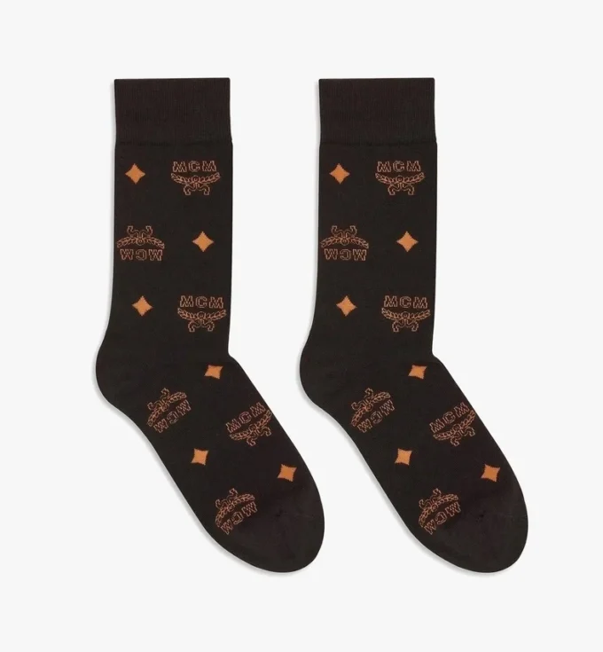 Monogram Knit Socks Monogram Knit Socks