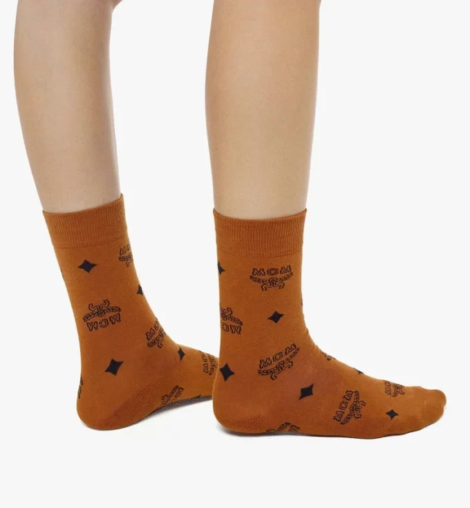 Monogram Knit Socks Monogram Knit Socks