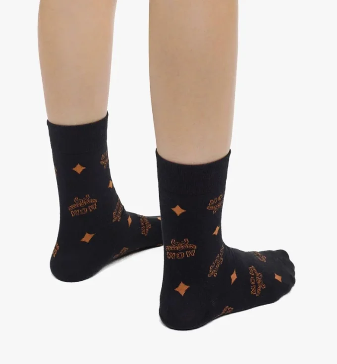 Monogram Knit Socks Monogram Knit Socks