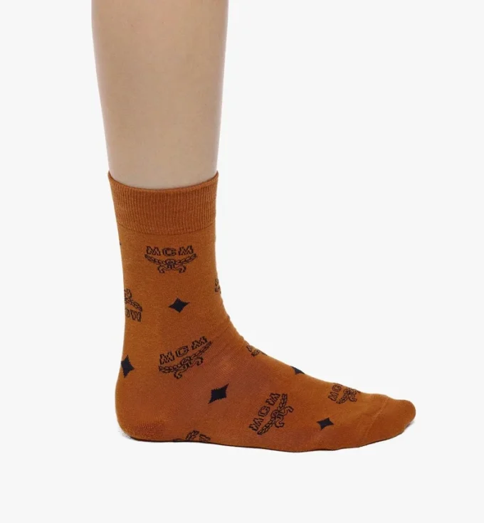Monogram Knit Socks Monogram Knit Socks