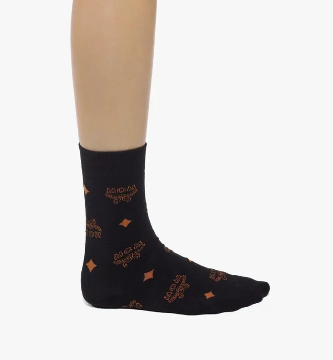 Monogram Knit Socks Monogram Knit Socks
