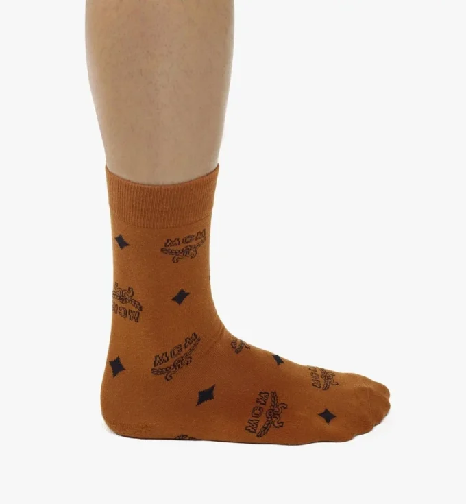 Monogram Knit Socks Monogram Knit Socks
