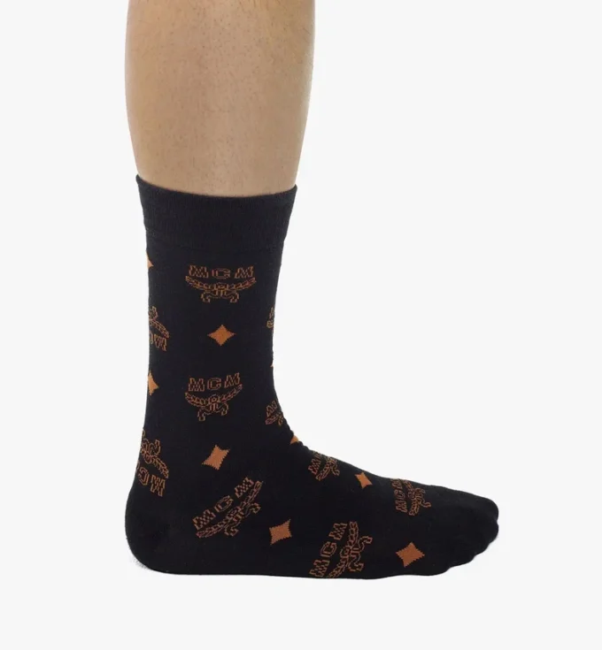 Monogram Knit Socks Monogram Knit Socks
