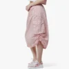 Monogram Midi Skirt in Recycled Nylon Monogram Midi Skirt in Recycled Nylon