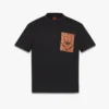 Monogram Patch Pocket T-Shirt in Organic Cotton Monogram Patch Pocket T-Shirt in Organic Cotton