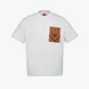 Monogram Patch Pocket T-Shirt in Organic Cotton Monogram Patch Pocket T-Shirt in Organic Cotton