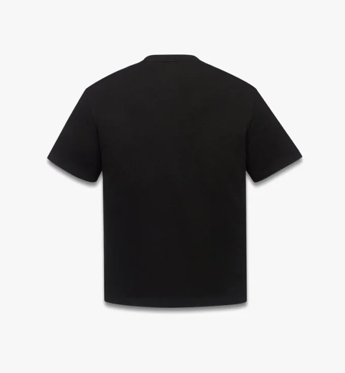 Monogram Patch Pocket T-Shirt in Organic Cotton Monogram Patch Pocket T-Shirt in Organic Cotton