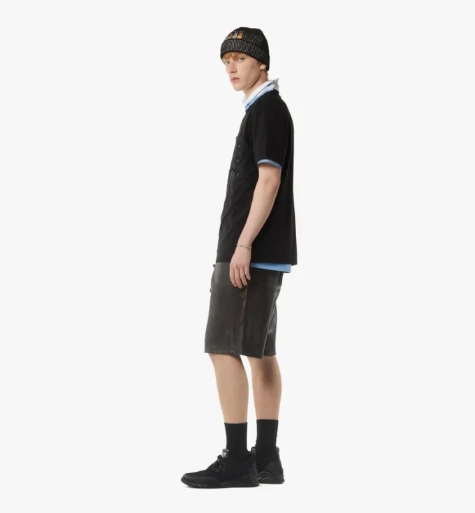 Monogram Patch Pocket T-Shirt in Organic Cotton Monogram Patch Pocket T-Shirt in Organic Cotton