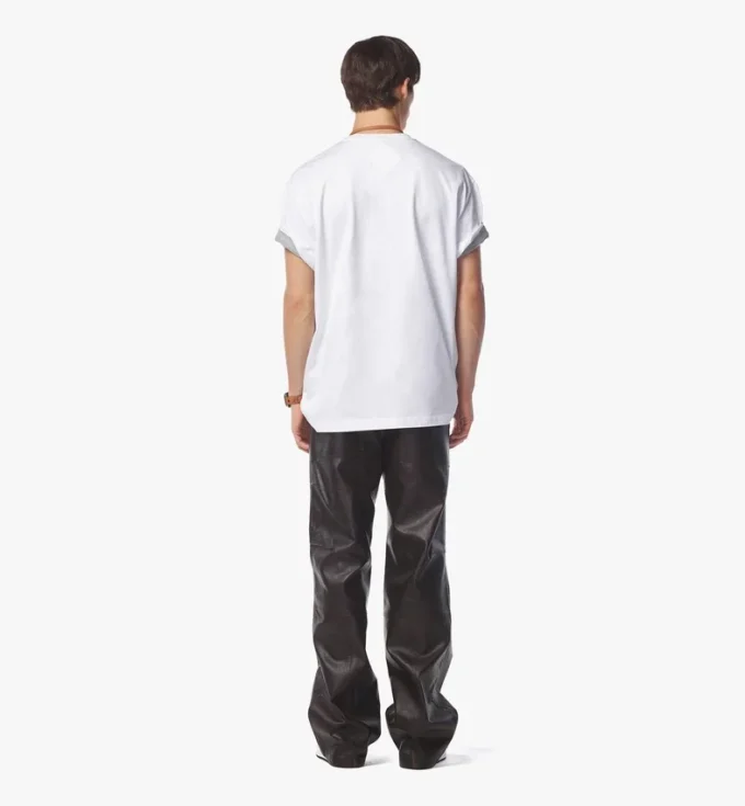 Monogram Patch Pocket T-Shirt in Organic Cotton Monogram Patch Pocket T-Shirt in Organic Cotton