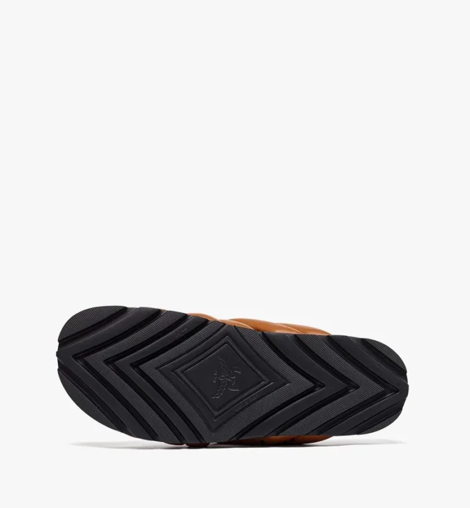 Monogram Print Cross Sandals in Lambskin Monogram Print Cross Sandals in Lambskin
