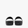 Monogram Print Rubber Slides