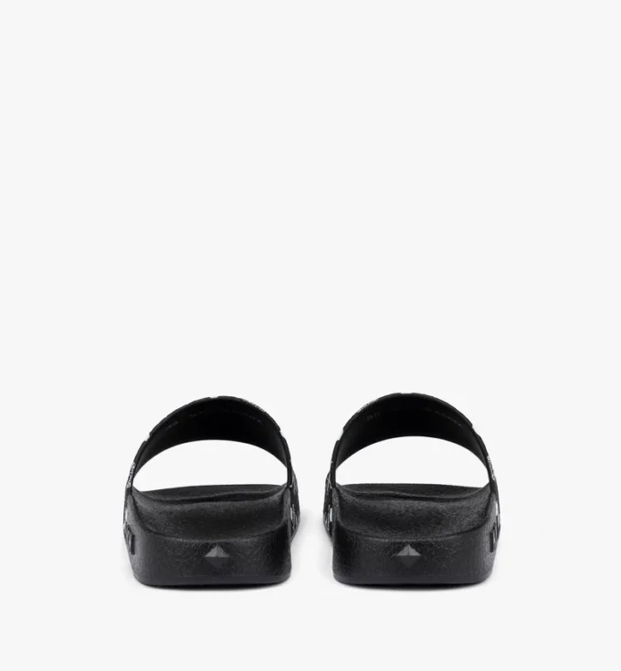 Monogram Print Rubber Slides