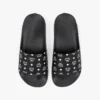 Monogram Print Rubber Slides