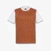 Monogram Print T-Shirt in Organic Cotton Monogram Print T-Shirt in Organic Cotton
