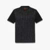 Monogram Print T-Shirt in Organic Cotton Monogram Print T-Shirt in Organic Cotton