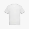 Monogram Print T-Shirt in Organic Cotton Monogram Print T-Shirt in Organic Cotton
