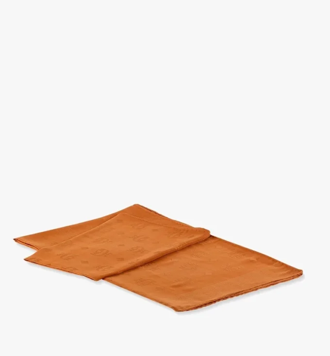 Monogram Rectangular Silk Shawl Monogram Rectangular Silk Shawl