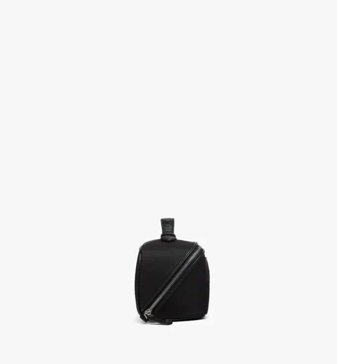 Ottomar Toiletry Bag in Econyl® and Leather Ottomar Toiletry Bag in Econyl® and Leather