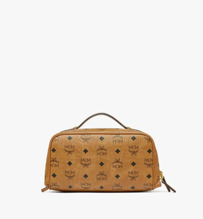 Ottomar Toiletry Bag in Visetos