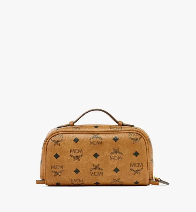 Ottomar Toiletry Bag in Visetos
