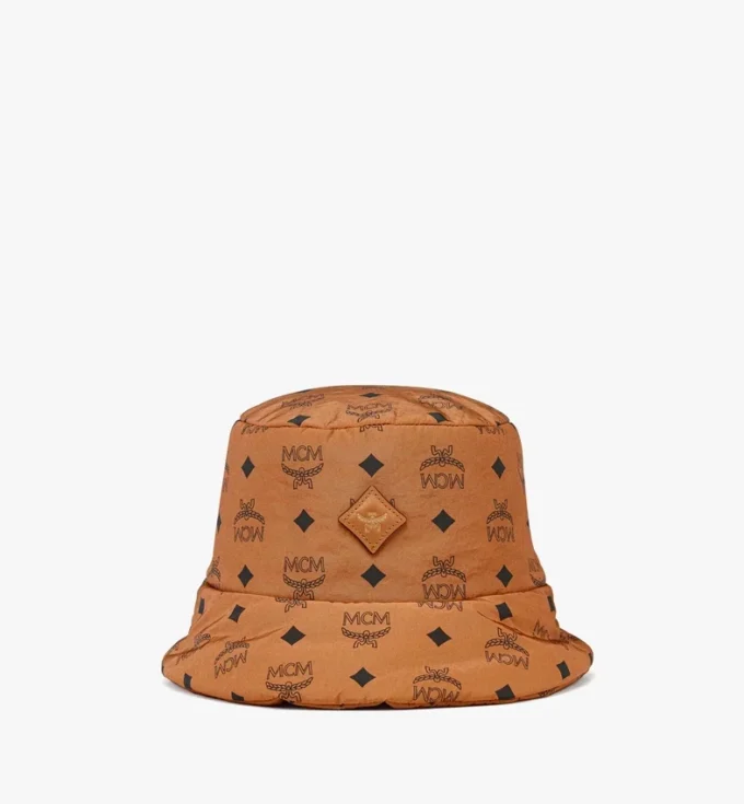 Padded Bucket Hat in Monogram Print Econyl®