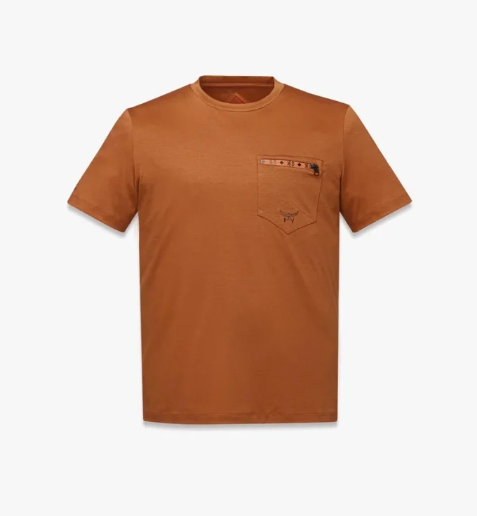 Silket Logo T-Shirt with Zip Pocket Silket Logo T-Shirt with Zip Pocket