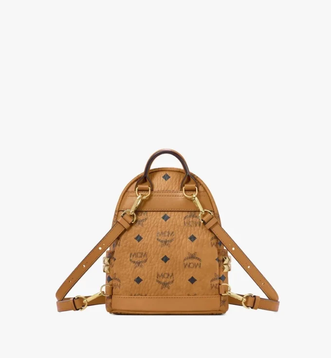 Stark Bebe Boo Side Studs Backpack in Visetos Stark Bebe Boo Side Studs Backpack in Visetos