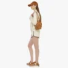Stark Bebe Boo Side Studs Backpack in Visetos Stark Bebe Boo Side Studs Backpack in Visetos