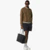 Toni Top-Zip Shopper in Maxi Monogram Leather