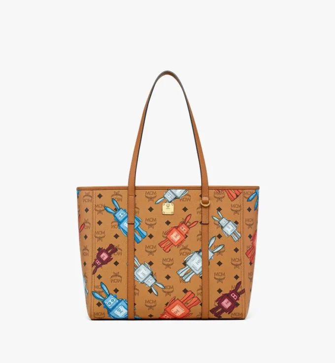 Toni Top-Zip Shopper in Rabot Visetos Toni Top-Zip Shopper in Rabot Visetos