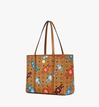 Toni Top-Zip Shopper in Rabot Visetos Toni Top-Zip Shopper in Rabot Visetos