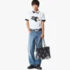 Toni Top-Zip Shopper in Rabot Visetos