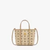 Toni Top-Zip Shopper in Visetos