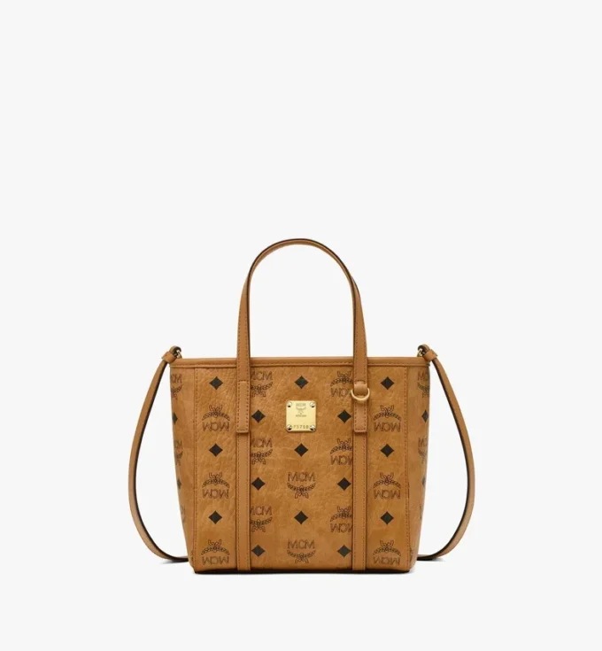 Toni Top-Zip Shopper in Visetos