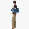 Toni Top-Zip Shopper in Visetos