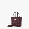 Toni Top-Zip Shopper in Visetos