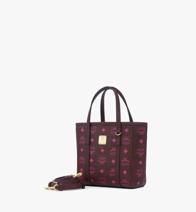 Toni Top-Zip Shopper in Visetos