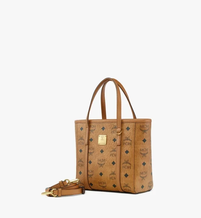 Toni Top-Zip Shopper in Visetos