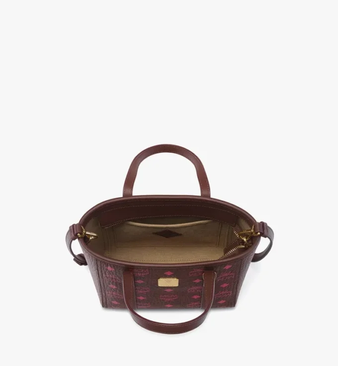Toni Top-Zip Shopper in Visetos