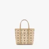 Toni Top-Zip Shopper in Visetos