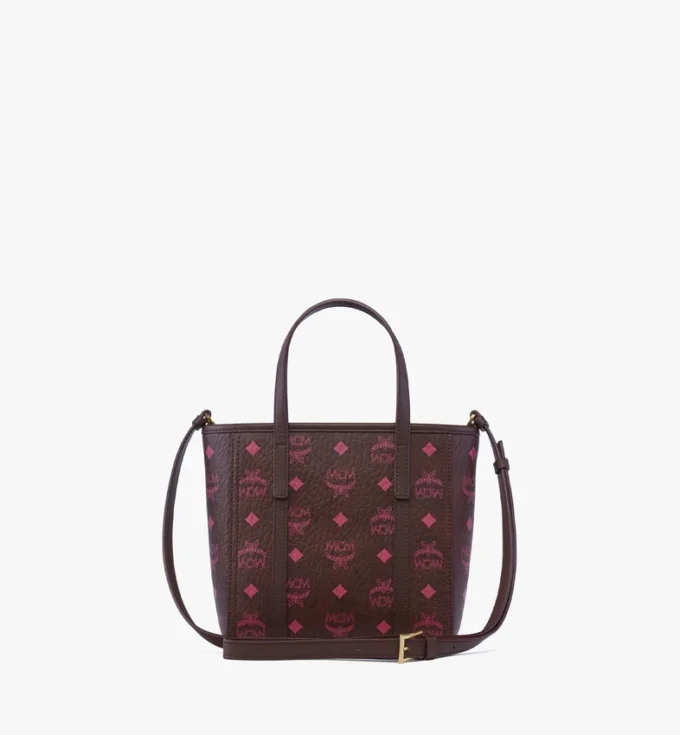 Toni Top-Zip Shopper in Visetos