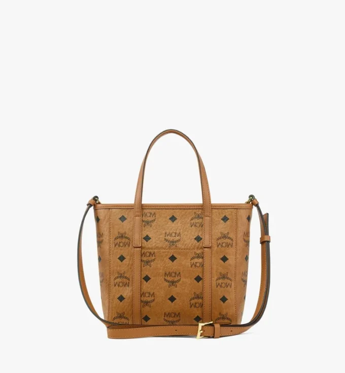Toni Top-Zip Shopper in Visetos
