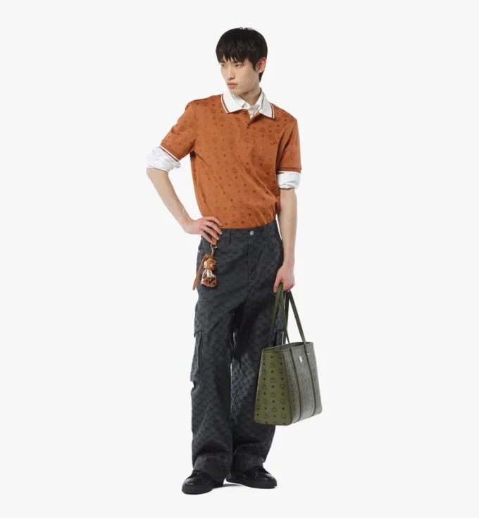 Toni Top-Zip Shopper in Visetos