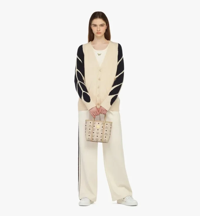 Toni Top-Zip Shopper in Visetos