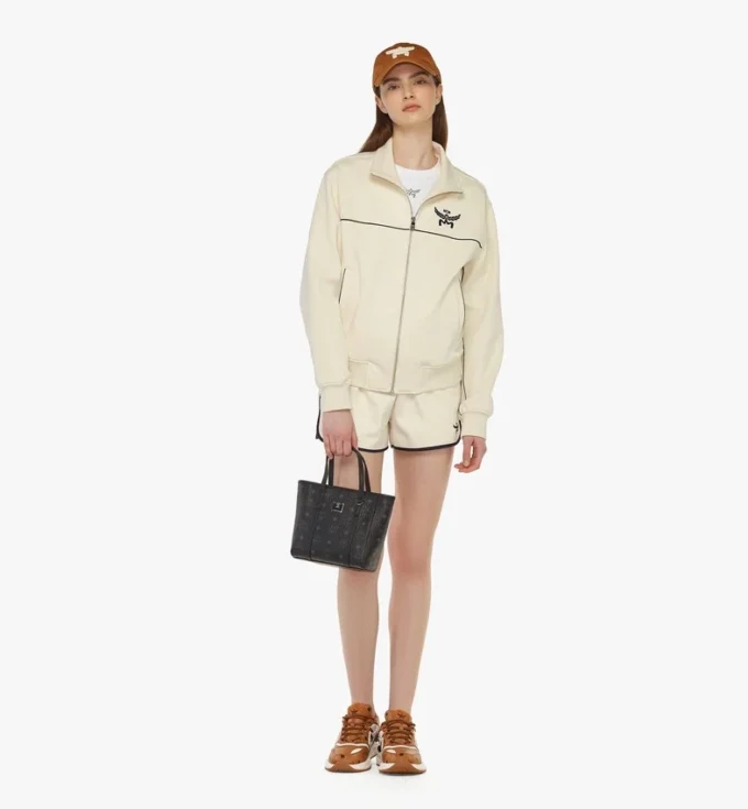 Toni Top-Zip Shopper in Visetos